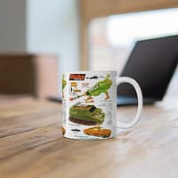 il_570xN.3530848842_5ep3.jpg UFO TV Series Dinky Trio Shado mobile... Dinky Interceptor... Dinky Strakers Car Gift Mug