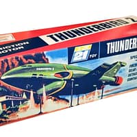 jr21 thunderbird 2 box 2 J. Rosenthal JR21 Thunderbird 2 Friction Vehicle Repro Box