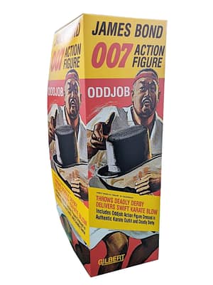gilbert-odd-job-red-front-scaled-1.jpg Gilbert Toys James Bond OddJob Karate Suit Figure Repro Box