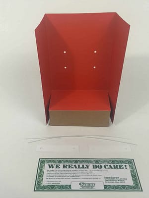 r2d2-insert.jpg Replacement Vintage Star Wars 12″ R2-D2 box insert
