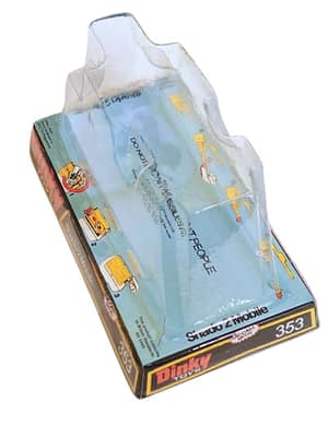 dinky shado 2 mobile blue version bubble box 6 Dinky Toys 353 Shado 2 Blister/Bubble Repro Box