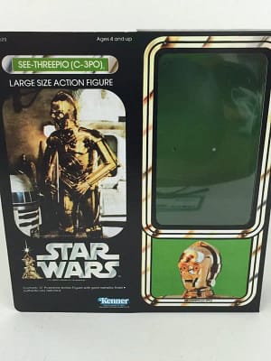 s-l1600 (1) Star Wars 12 Inch See-Threepio C-3PO Reproduction Box and Inserts