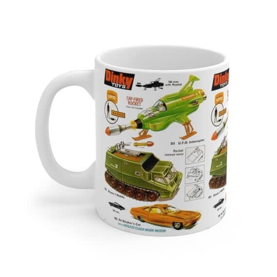 il_570xN.3530848824_6bxp.jpg UFO TV Series Dinky Trio Shado mobile... Dinky Interceptor... Dinky Strakers Car Gift Mug