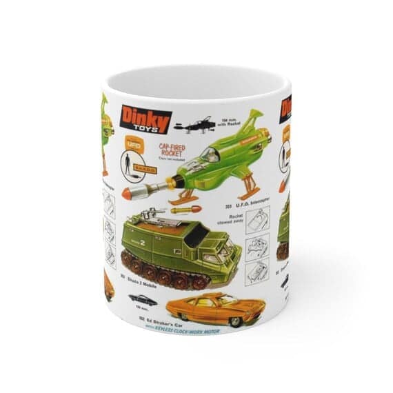 il_570xN.3578490537_czrx.jpg UFO TV Series Dinky Trio Shado mobile... Dinky Interceptor... Dinky Strakers Car Gift Mug