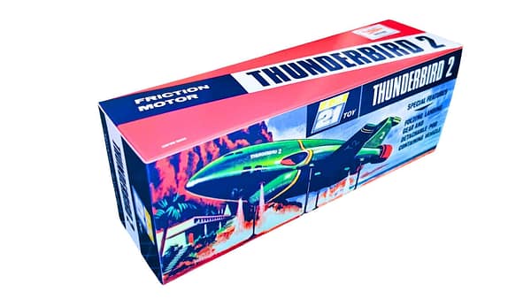 jr21 thunderbird 2 box 1 J. Rosenthal JR21 Thunderbird 2 Friction Vehicle Repro Box